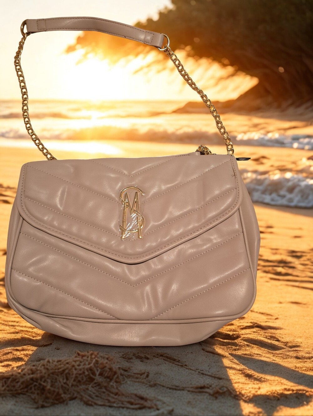 Steve Madden Quilted Shoulder Bag – Brand New With Tags